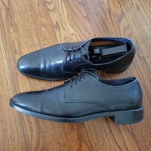 Cole Haan Lenox Hill Black Captoe Oxford Dress Shoe Grand.OS Sz 10W C11630.